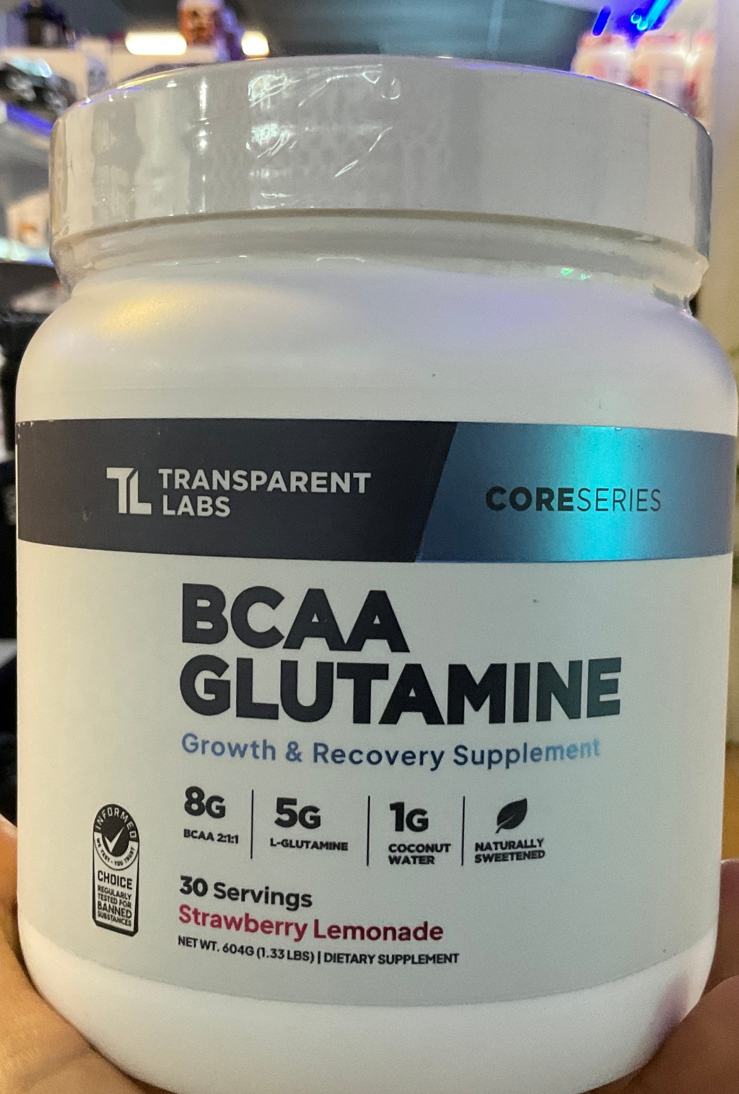 TL - BCAA-Glutamine. Strawberry Lemonade