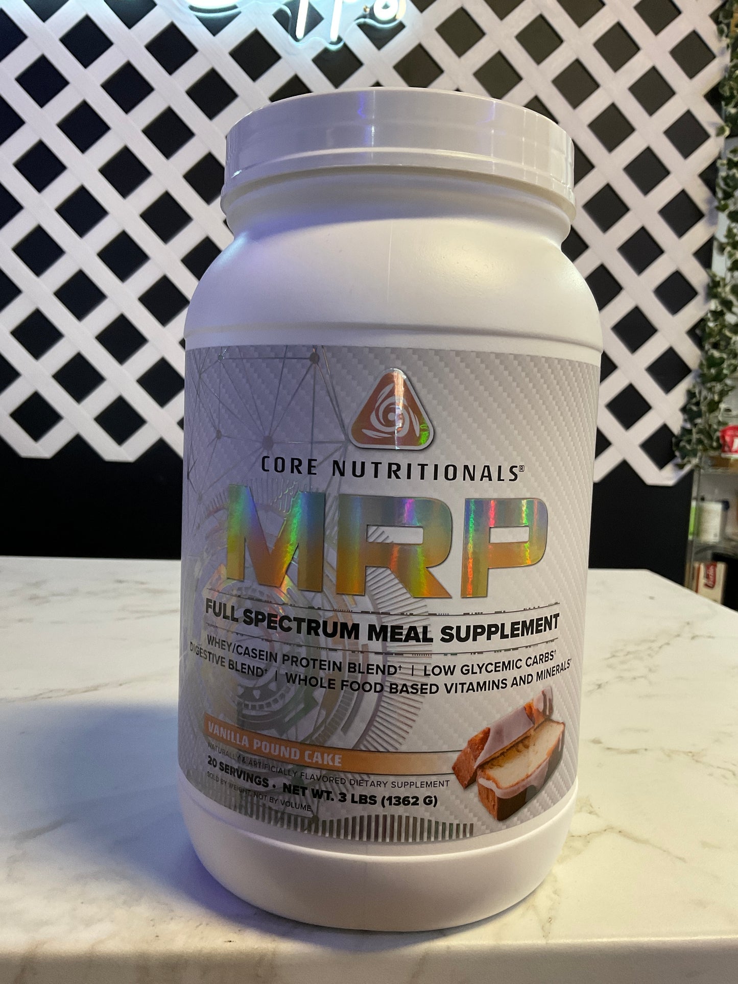CORE NUTRITIONALS - MRP - Vanilla Poundcake
