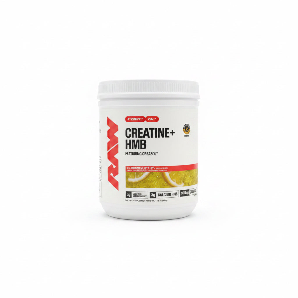 RAW Core 02 Creatine+ HMB - Champion Mentality