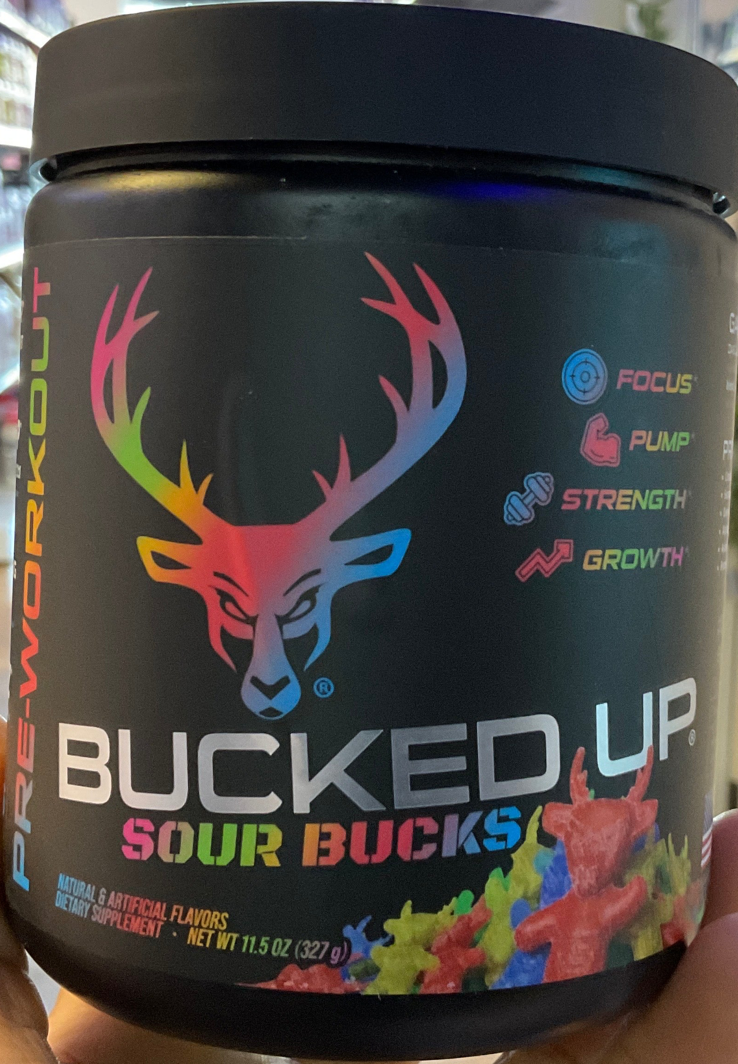 BUCKED UP -Pre W - Sour Bucks 11.5 oz