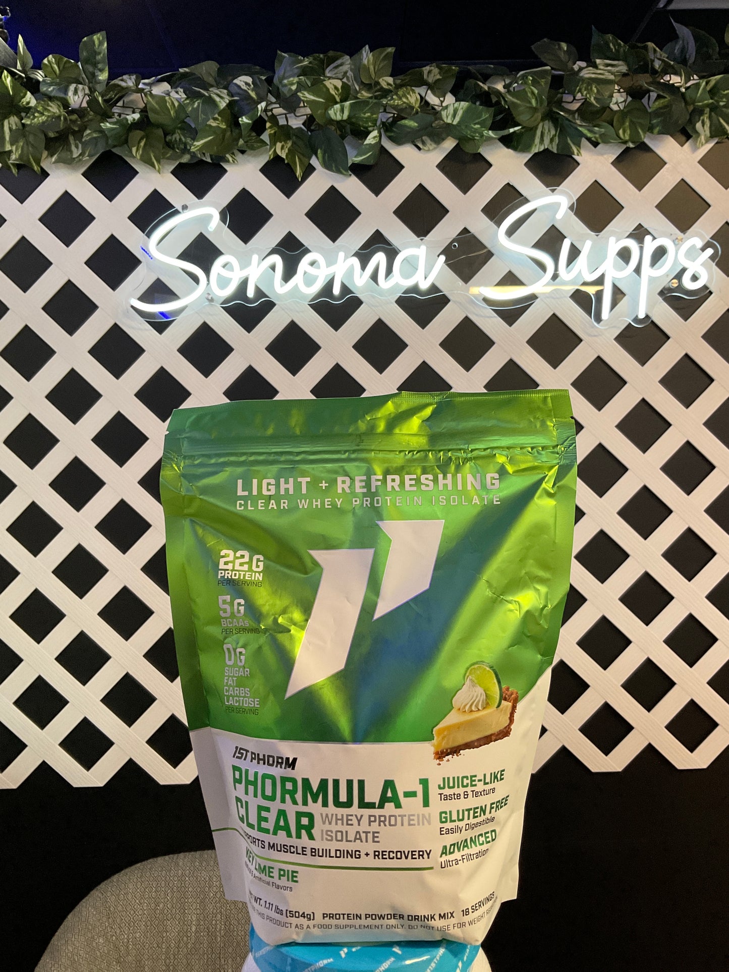 1st phorm Phormula-1 clear- key lime pie