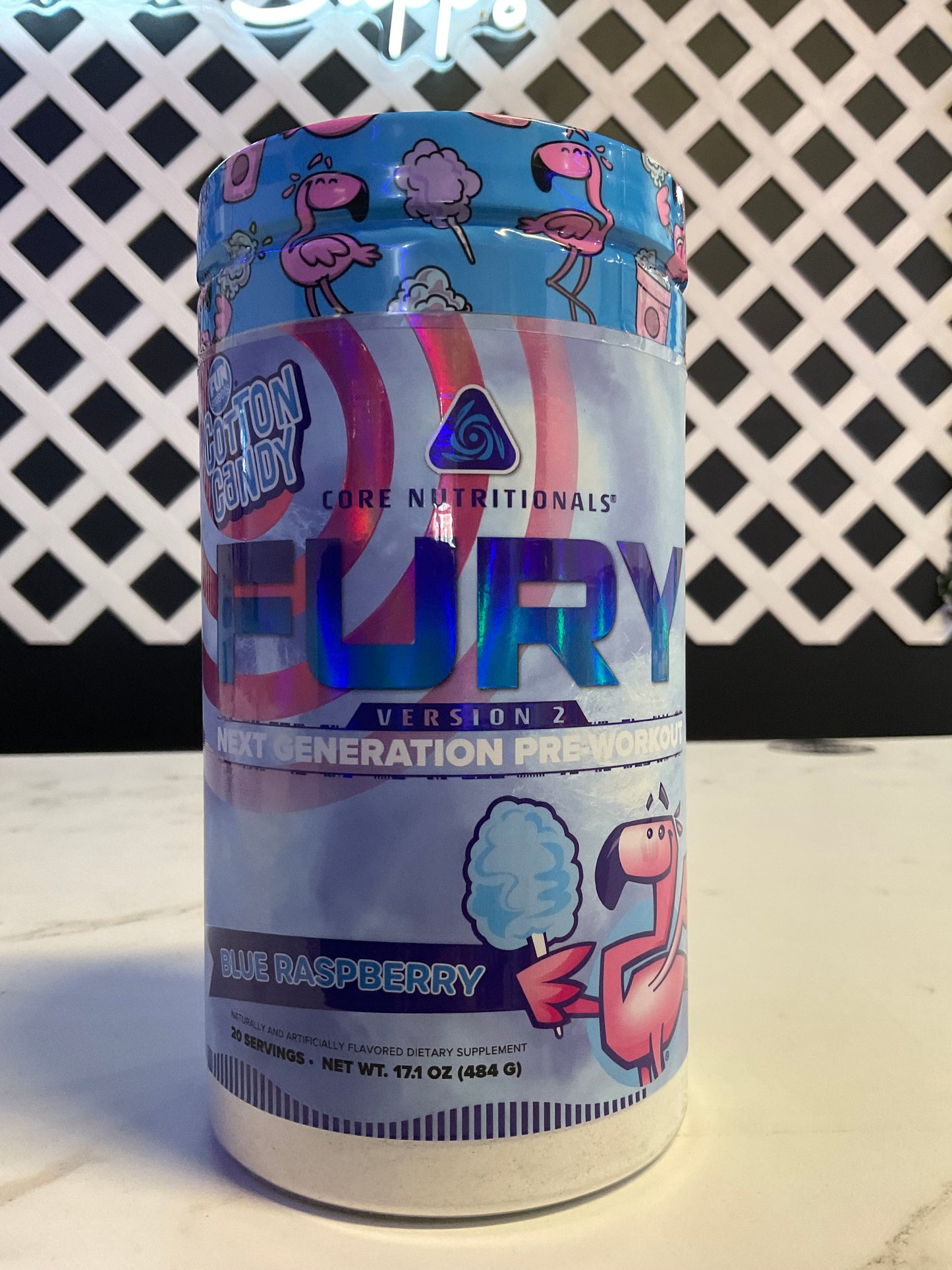 CORE NUTRITIONALS - FURY v.2 Platinum - Blue Raspberry