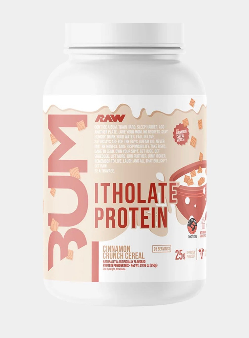 RAW NUTRITION - Itholate - Cinnamon Crunch Cereal
