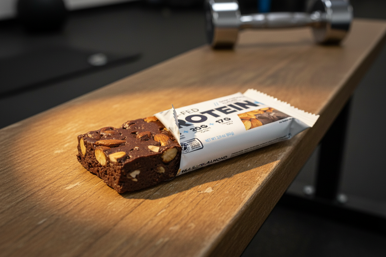 Bar Dark Chocolate Almond Lifestyle