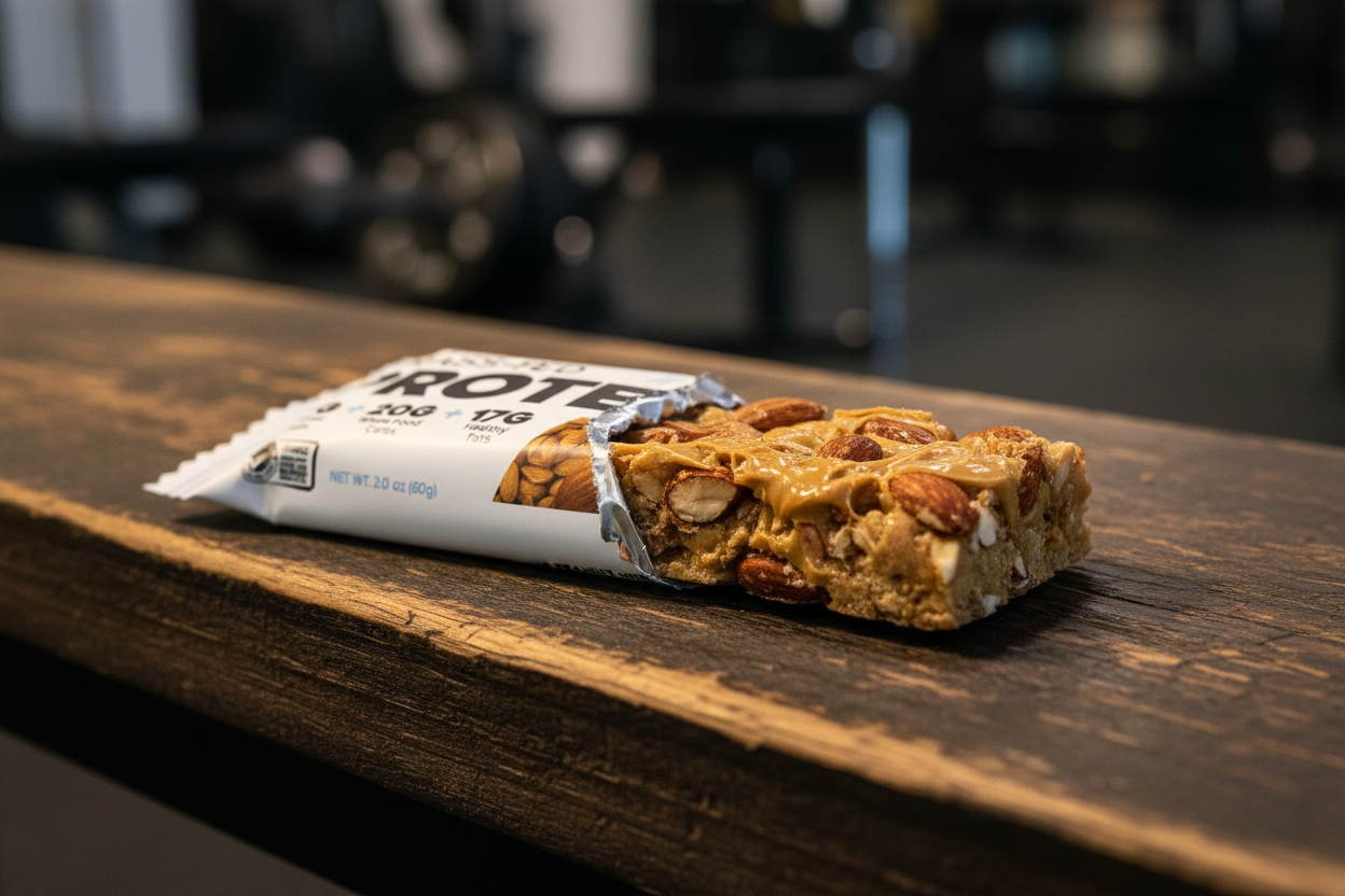 Bar Peanut Butter Almond Crunch Lifestyle