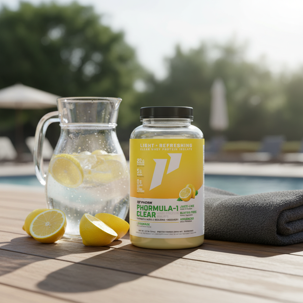Clear Whey Lemonade Lifestyle