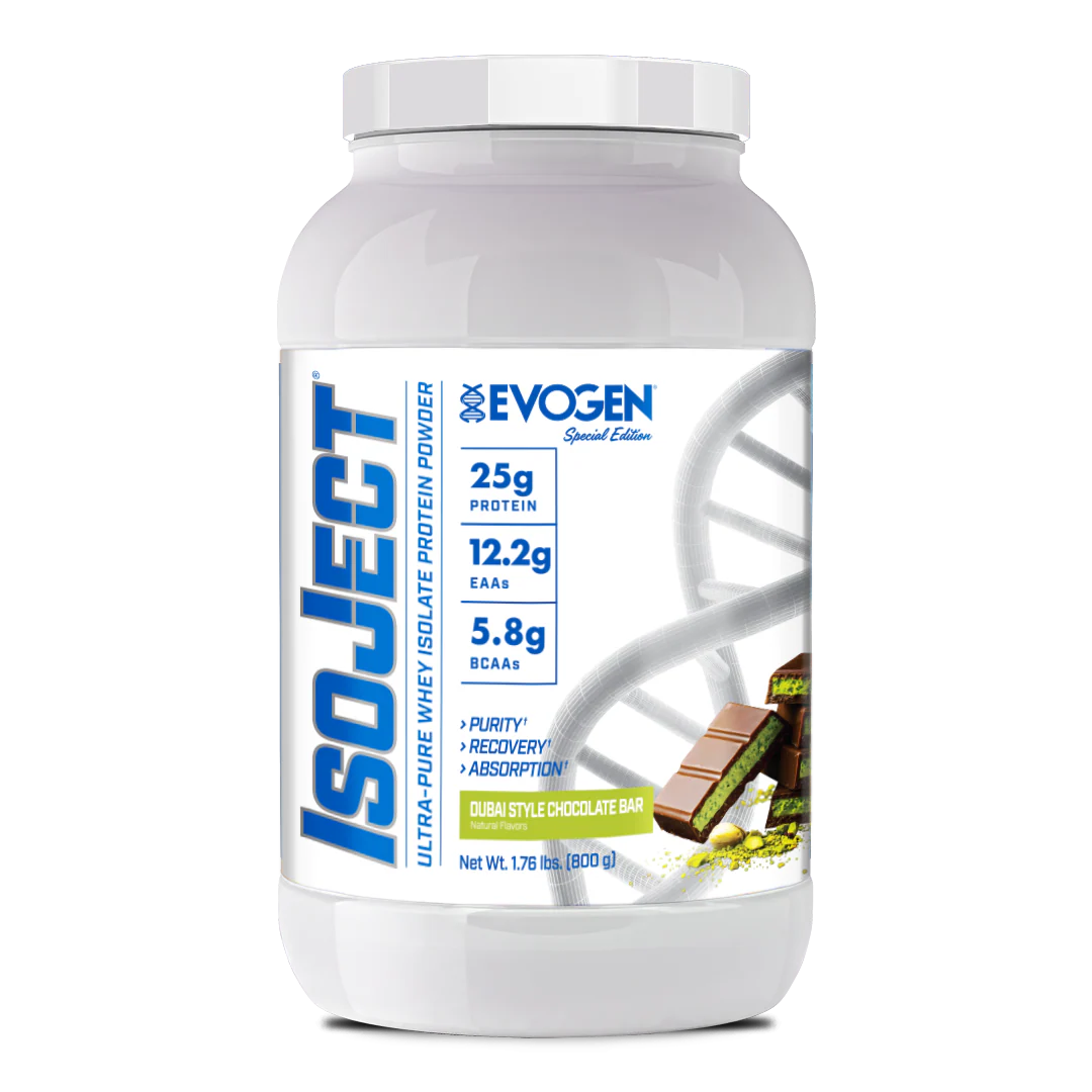 EVOGEN - IsoJect - Dubai Style Chocolate Bar