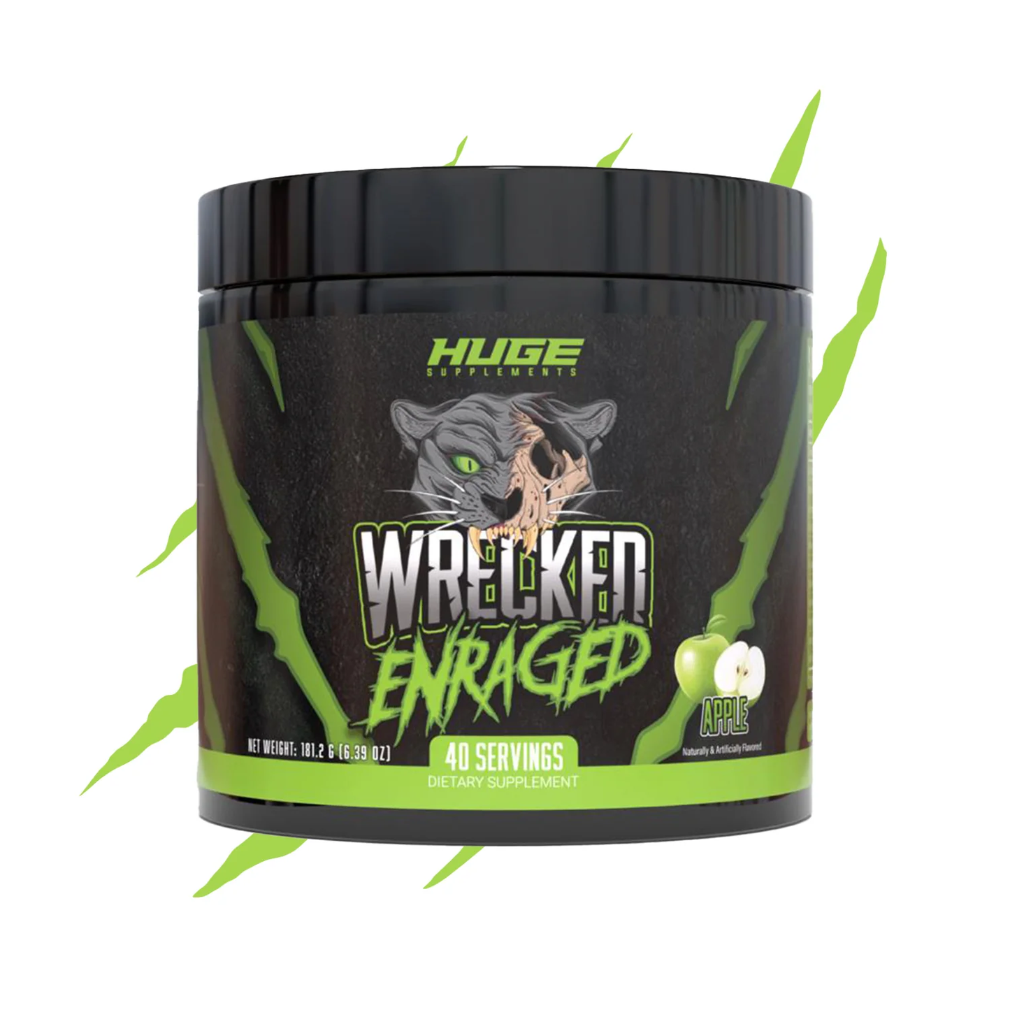 HUGE - Wrecked Enraged Pre-W - Green Apple