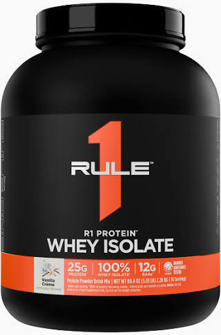 RULE 1 - Whey Isolate - Vanilla Cream