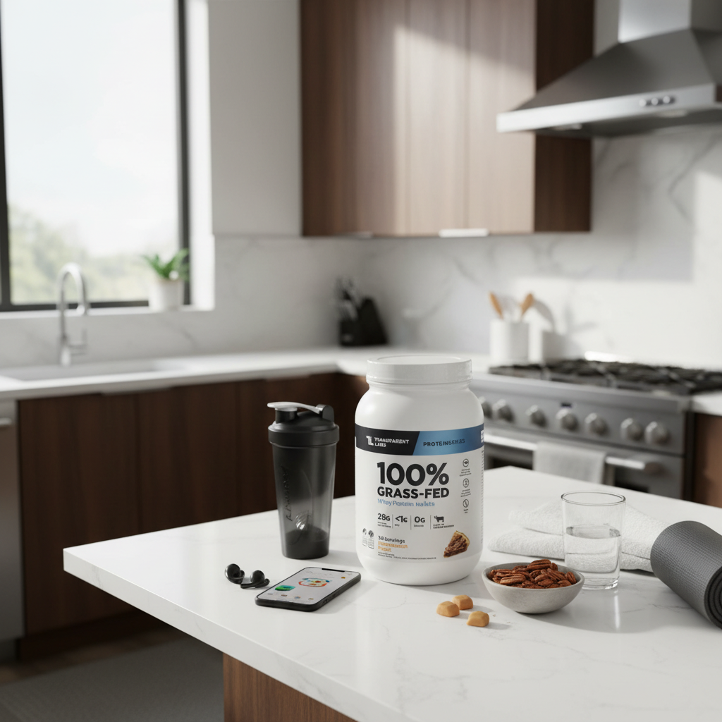 TLs - Grass fed whey protein Butterscotch Peacan