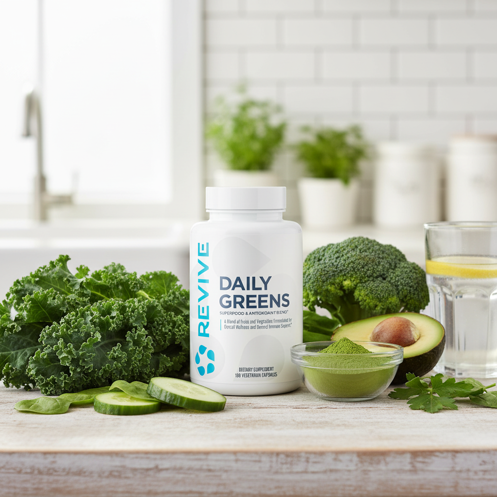 REVIVE MD - Daily Greens Capsules