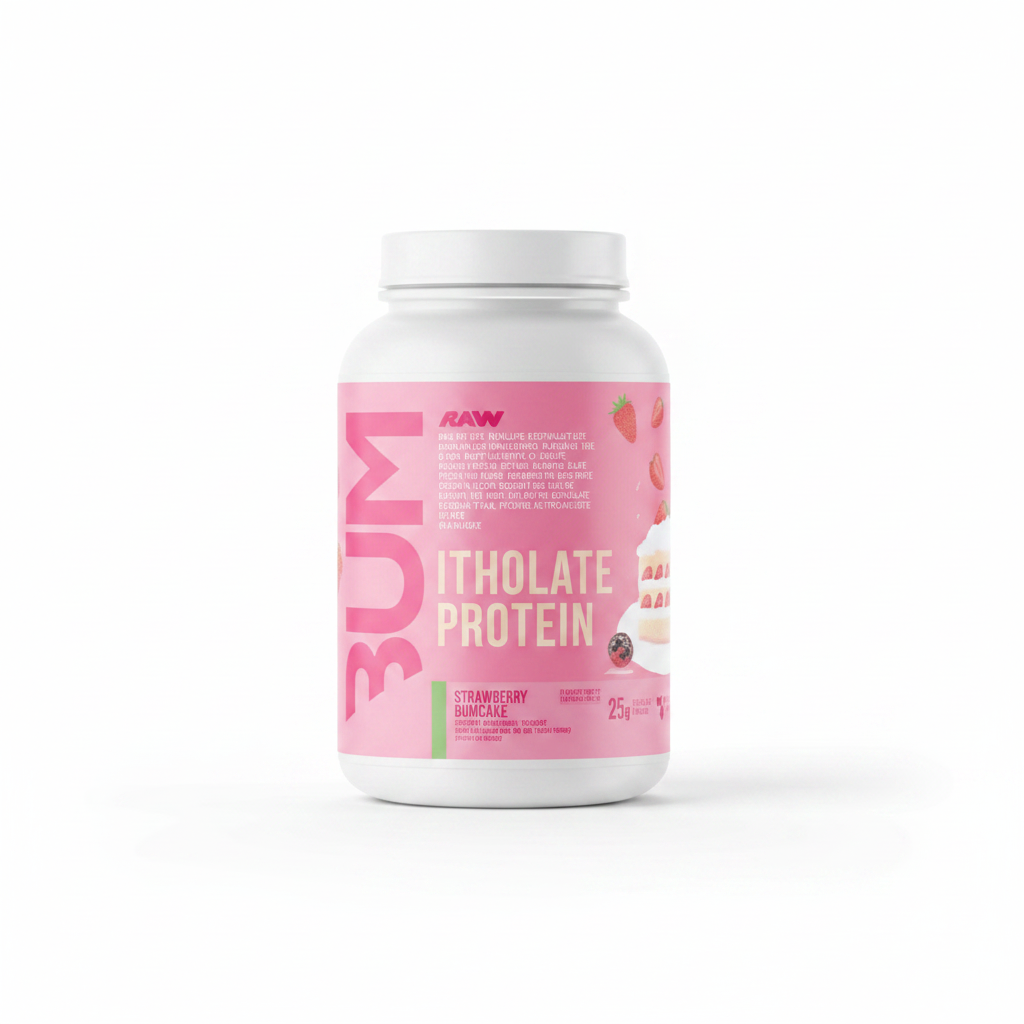 RAW NUTRITION - Itholate - Strawberry Bumcake