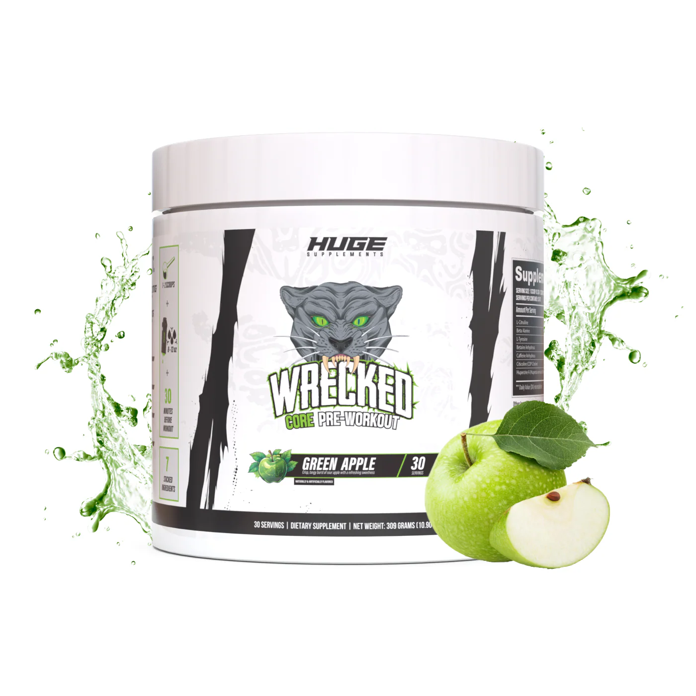 HUGE - Wrecked Core - Green Apple