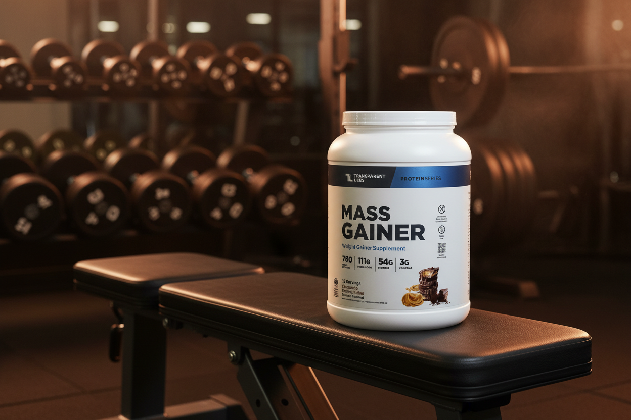 Mass Gainer Chocolate PB Lifestyle