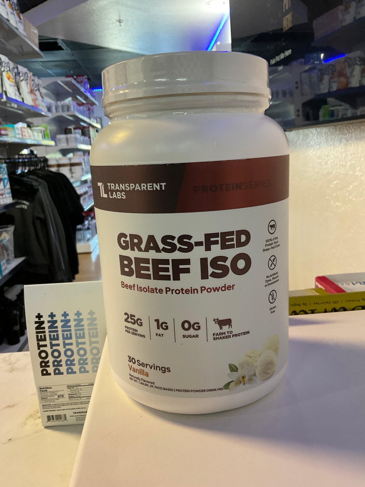TLs Grass fed Beef ISO Vanilla