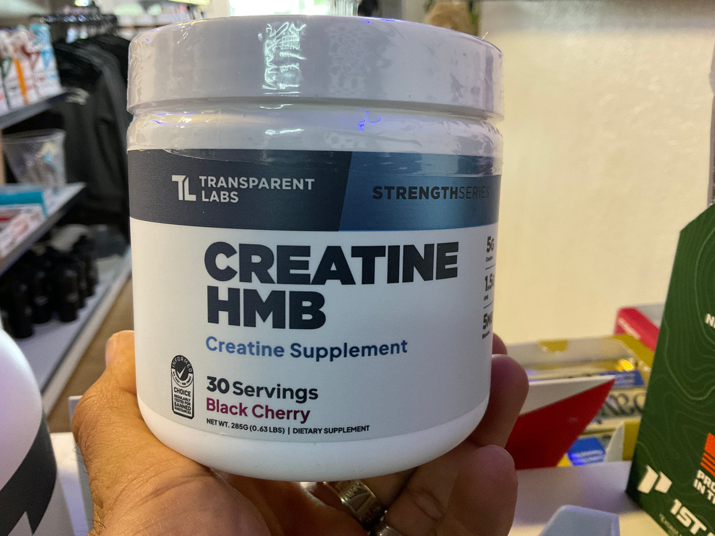 TLs creatine HMB Black cherry