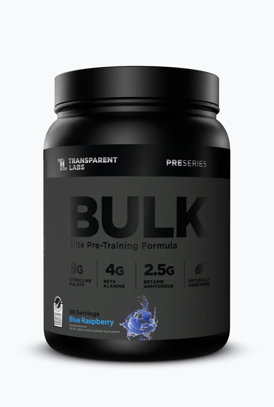 TLs Bulk Black Pre-workout BlueRasberry
