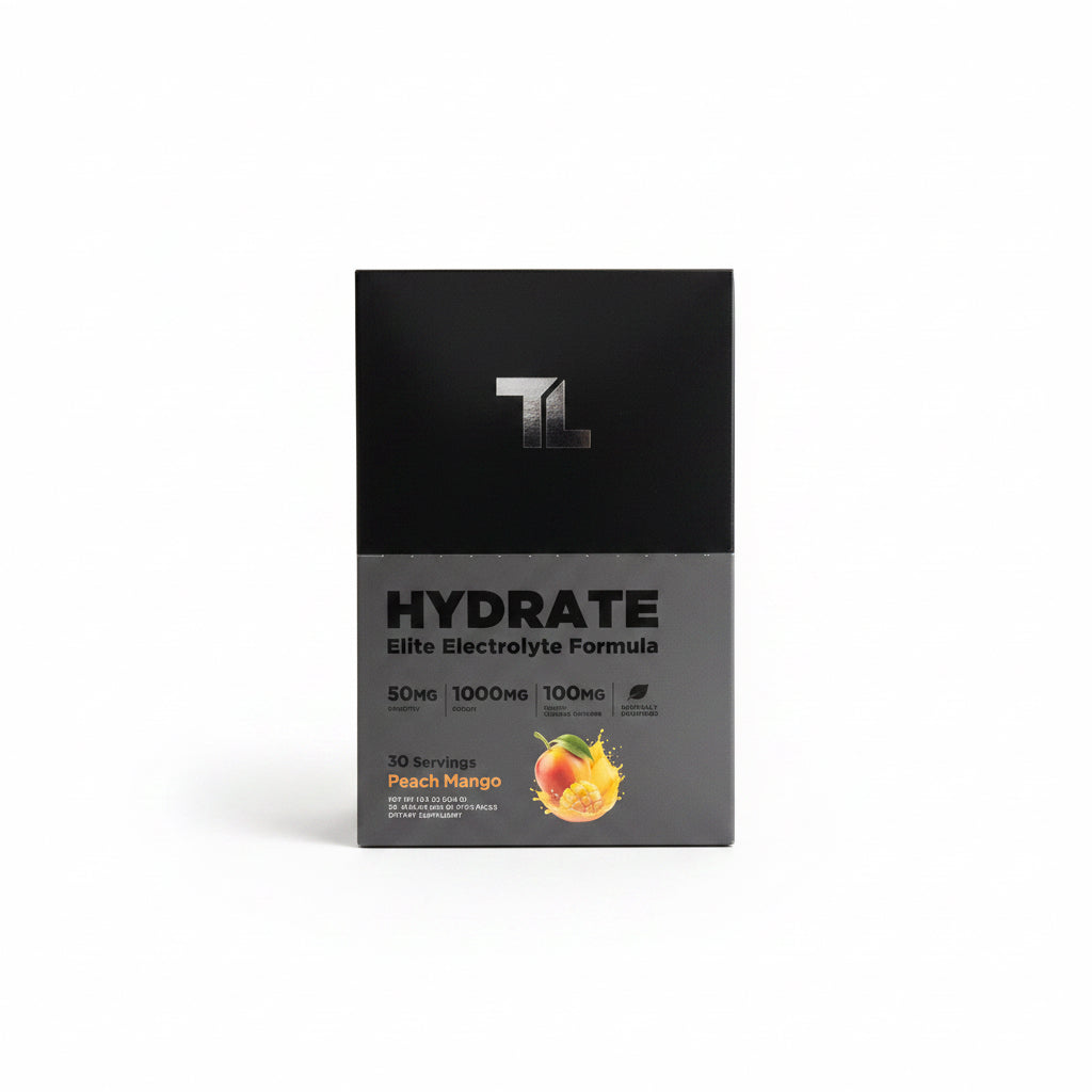 Hydrate Black 30 servings - Peach Mango