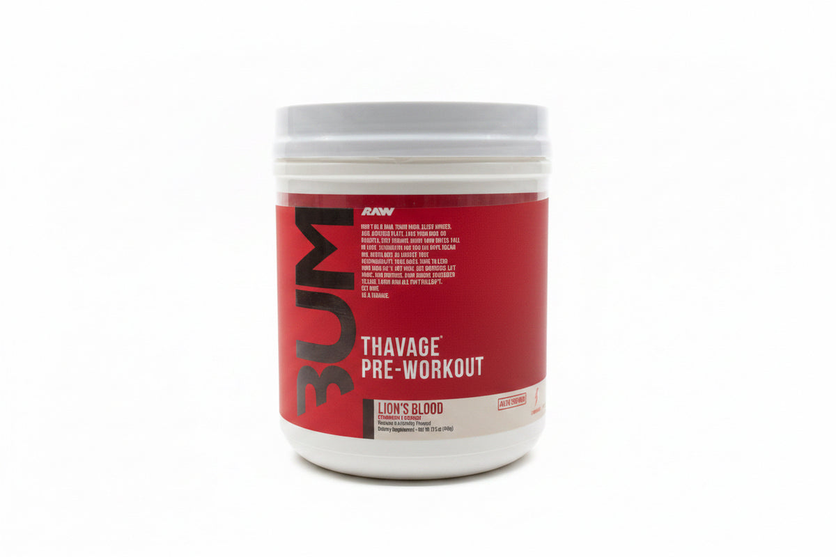 RAW BUM Thavage Pre-Workout - Lion’s Blood