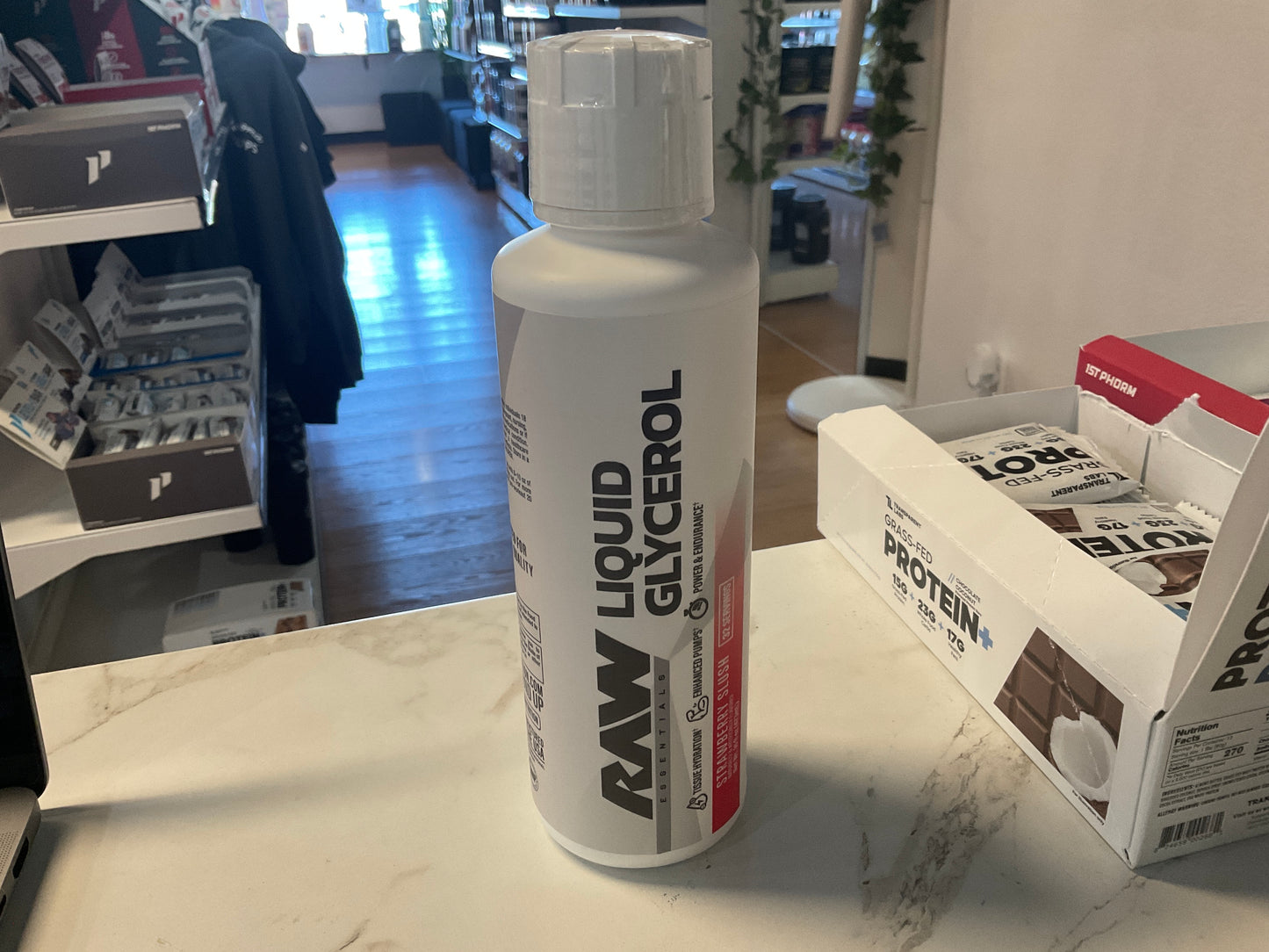 RAW NUTRITION - Liquid Glycerol - Strawberry Slush