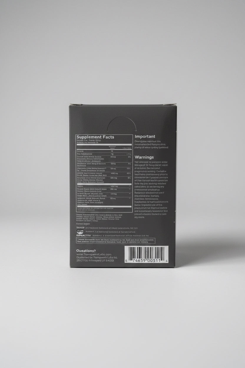 Hydrate Black 30 servings - Peach Mango