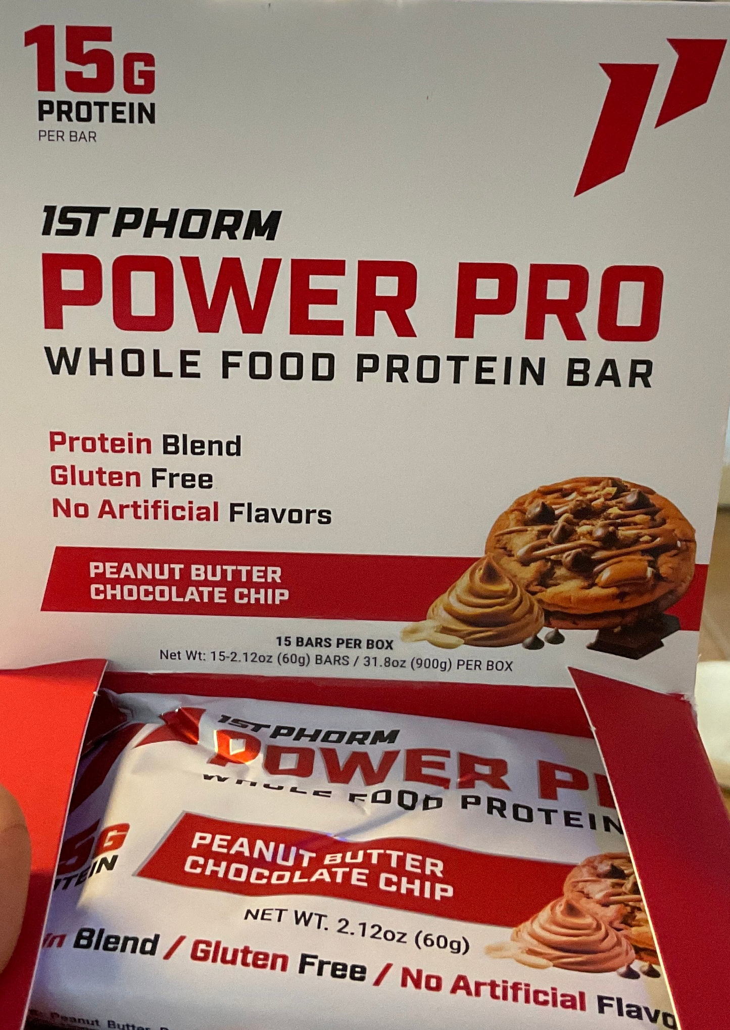1ST PHORM -Bar - Peanut Butter Chocolate Chip