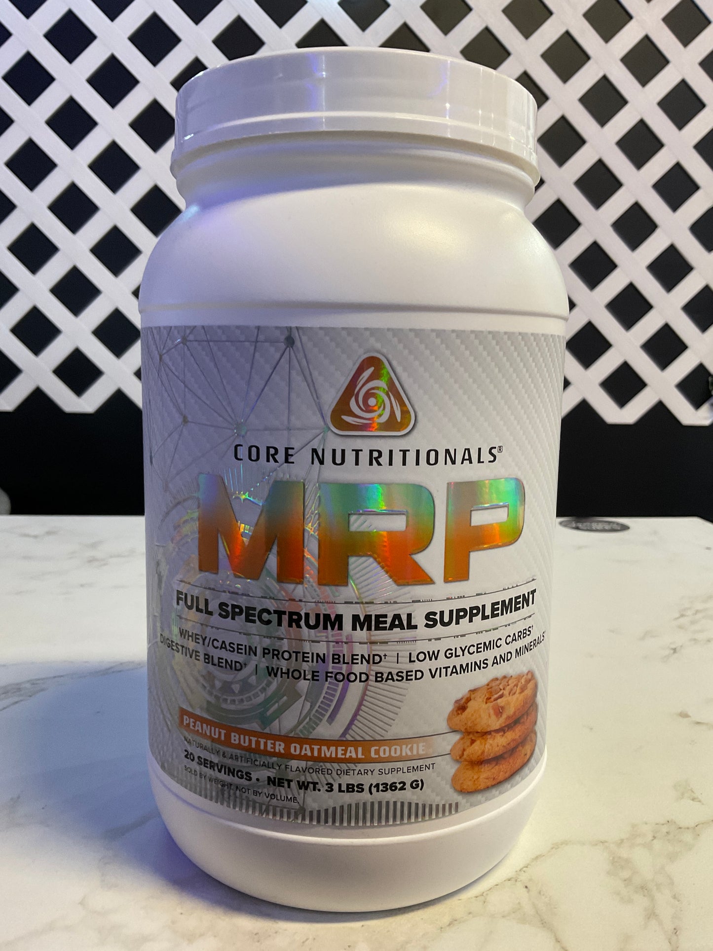 CORE NUTRITIONALS MRP - Peanut Butter Oatmeal Cookie