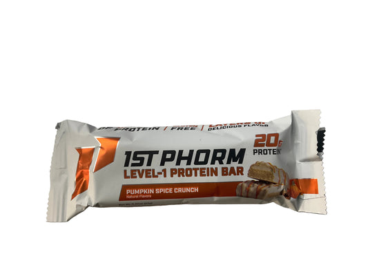 1ST PHORM Level-1 Protein Bar - Pumpkin Spice Crunch