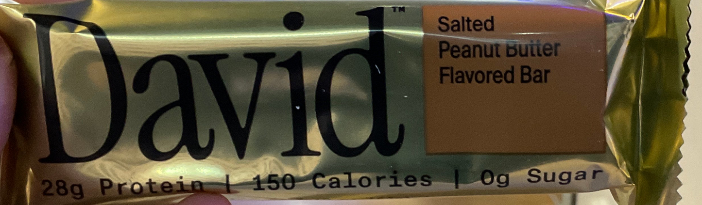 DAVID - Bar - Salted Peanut Butter