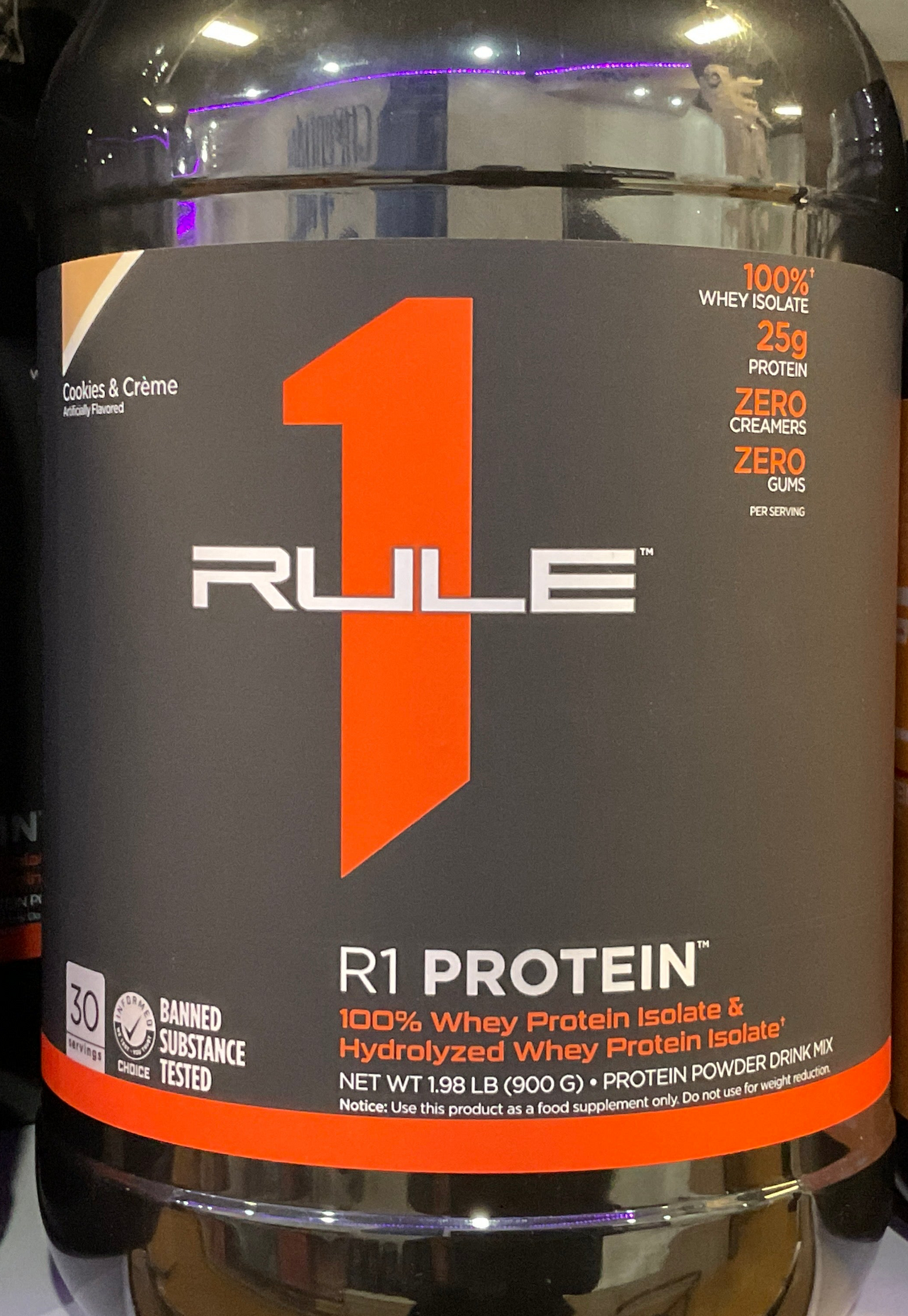 RULE 1 - R1 Protein - Cookies & Crème