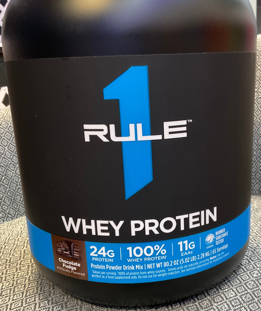 RULE 1 - Whey Protein - Chocolate Fudge