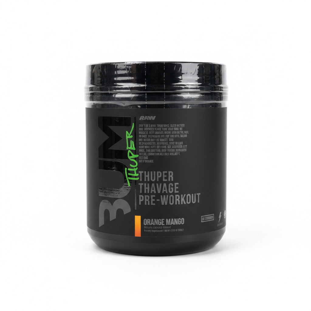 RAW BUM Thuper Thavage Pre-Workout - Orange Mango