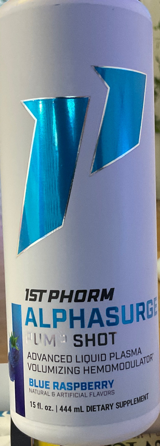 1ST PHORM - Alphasurge Pump Shot - Blue Raspberry
