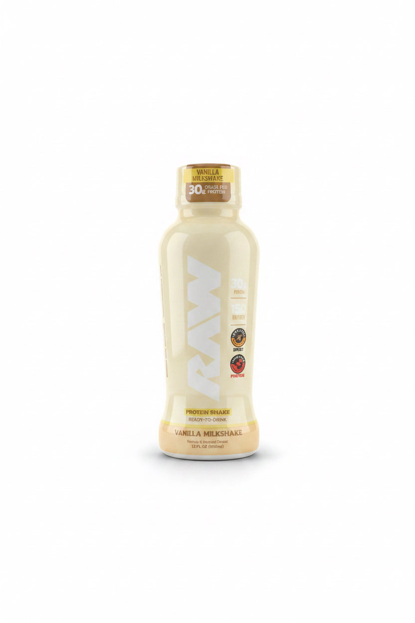 RAW RTD Protein - Vanilla Milkshake - Singles