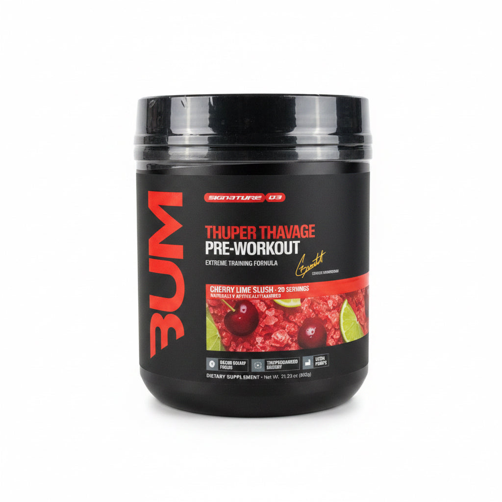 RAW Bum Thuper Thavage Pre-Workout - Cherry Lime Slush