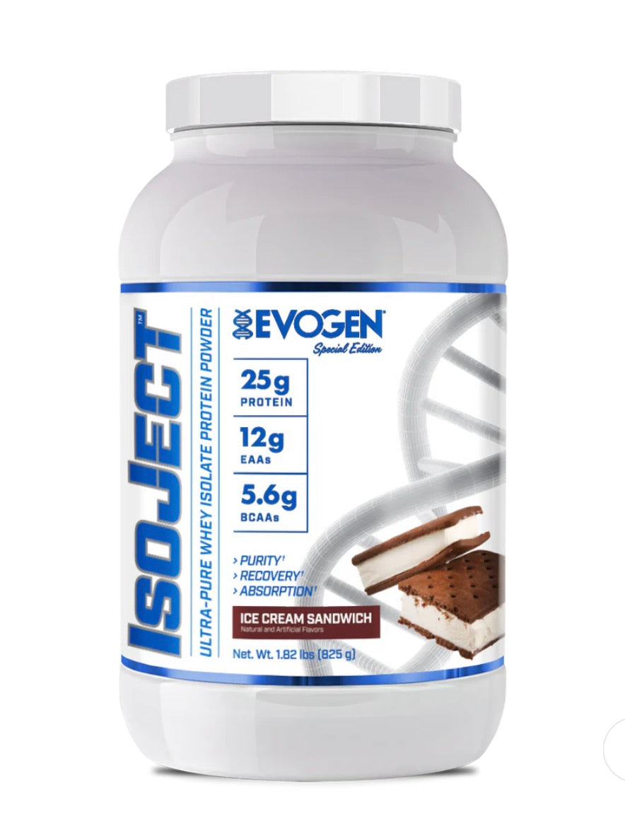 EVOGEN IsoJect Whey Protein - Ice Cream Sandwich
