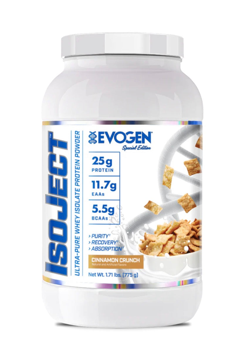 EVOGEN - IsoJect Whey Protein Isolate - Cinnamon Crunch