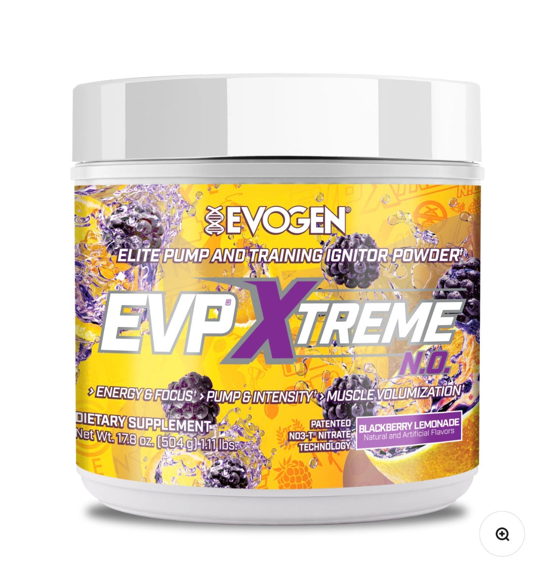 EVOGEN - EVP Xtreme - N.O. - Pre-W - Blackberry Lemonade