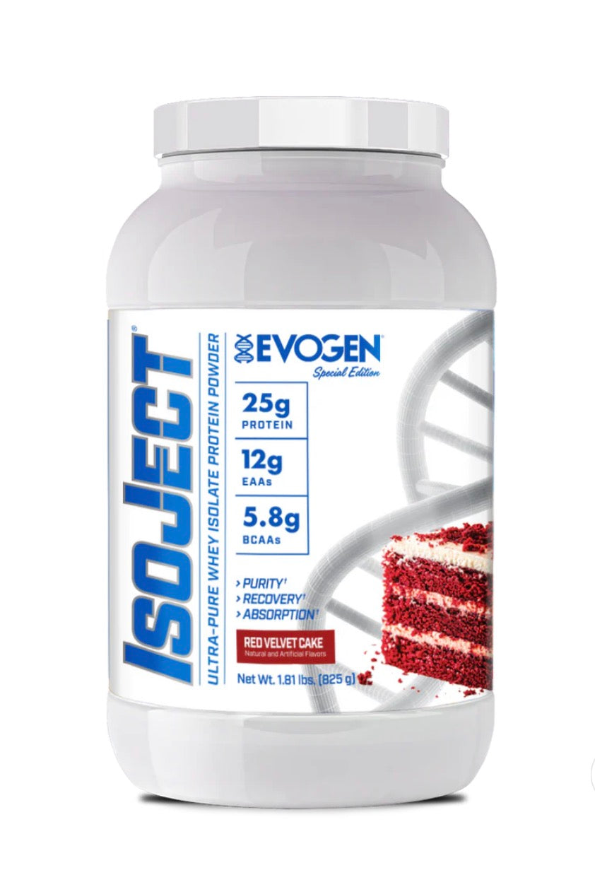 EVOGEN - IsoJect Whey Protein Isolate - Red Velvet Cake