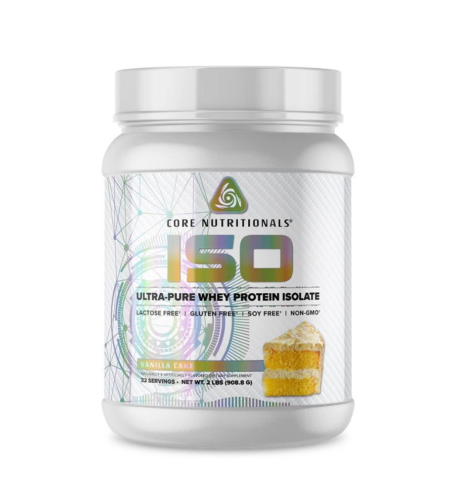 CORE NUTRITIONALS - ISO - Vanilla Cake (2.0 pounds)