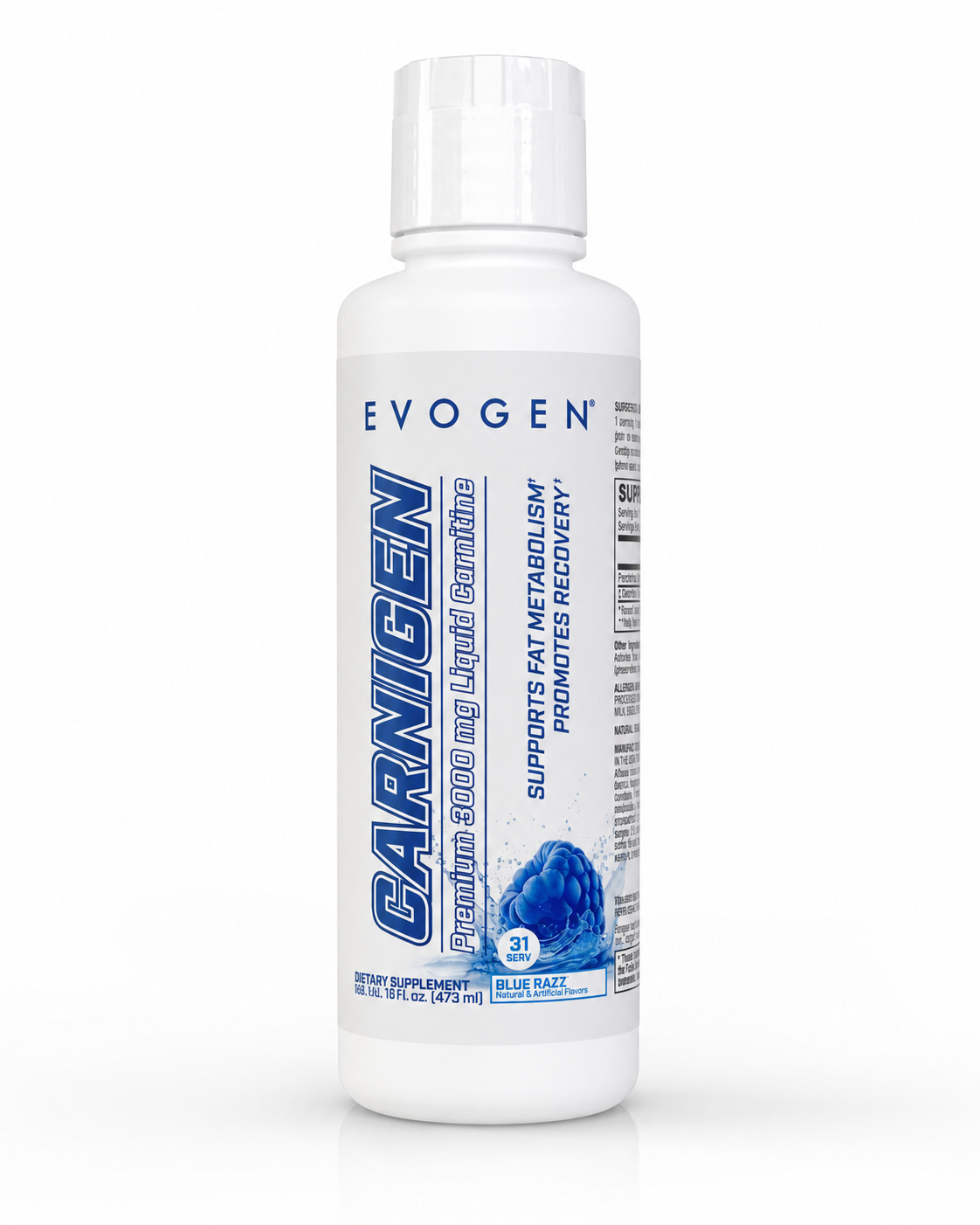 Evogen- Carnigen L-Carnatine Blue Razz