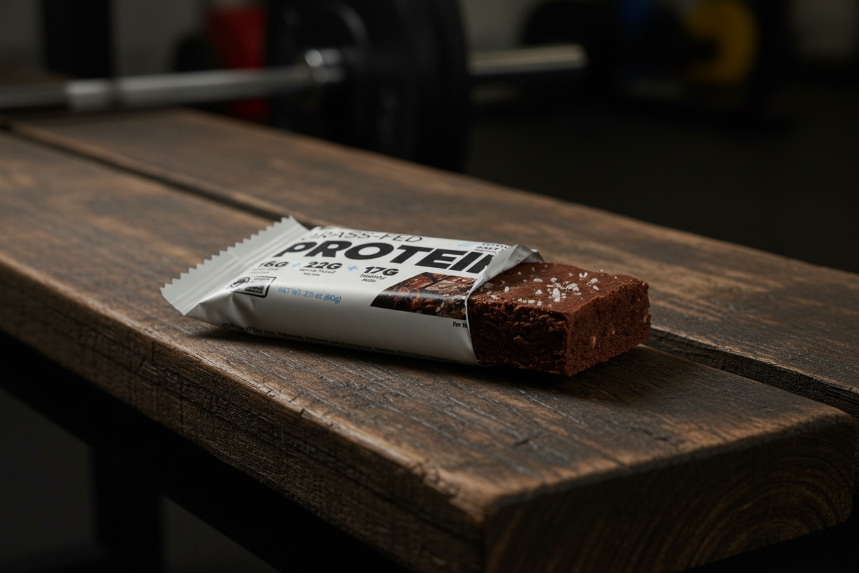Bar Chocolate Sea Salt Brownie Lifestyle