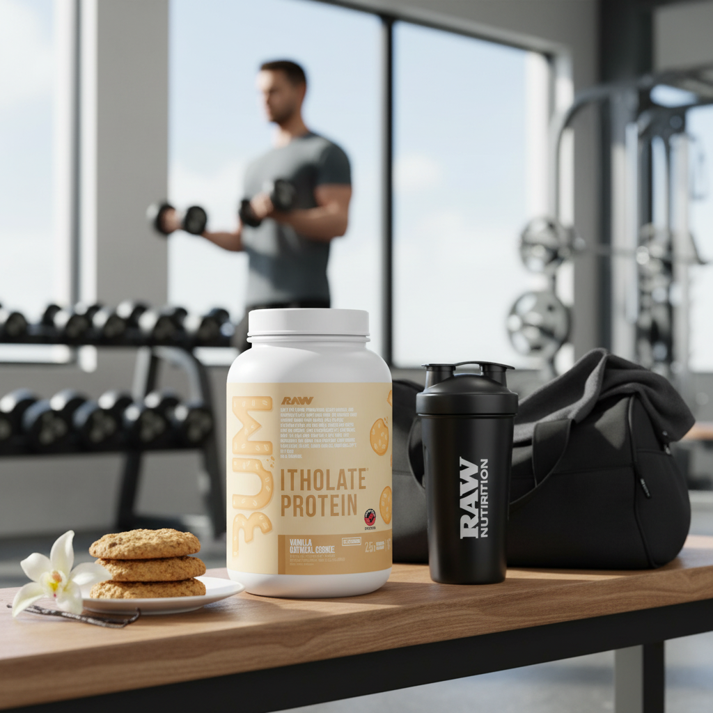 RAW NUTRITION - Itholate - Vanilla Oatmeal Cookie
