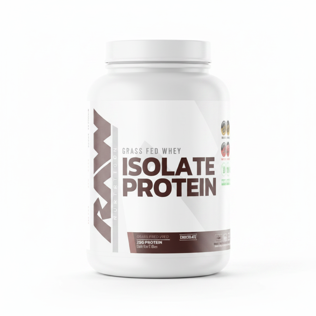 RAW NUTRITION - Isolate Grass Fed - Chocolate