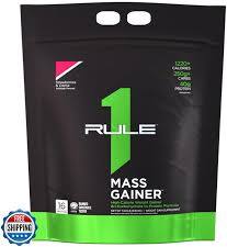 RULE 1 - Mass Gainer - Strawberries & Crème