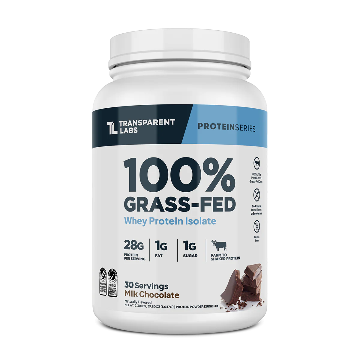 TLS - 100% Grass-Fed ISO - Milk Chocolate