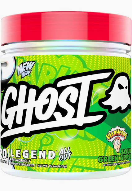 GHOST - Legend All Out V2 - Warheads Sour Green Apple