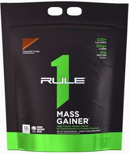 RULE 1 - Mass Gainer - Chocolate Fudge