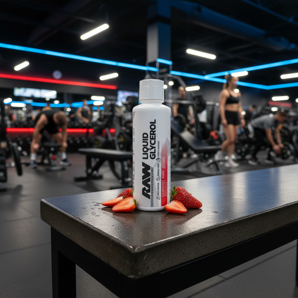 RAW NUTRITION - Liquid Glycerol - Strawberry Slush