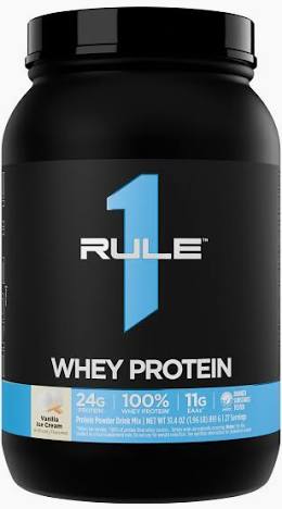 RULE 1 - Whey Protein - Vanilla Ice Cream